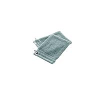 1001KDO POUR LA MAISON Lot de 2 Gants de Toilette Coton Garance Bleu Glacier