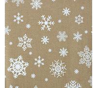 1001KDO POUR LA MAISON Nappe Toile cirée au mètre Starlighty Or
