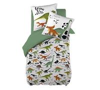 1001KDO POUR LA MAISON Parure Housse Couette 200 x 200 cm Dinosaure