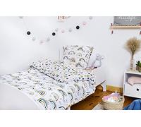 1001KDO POUR LA MAISON Parure Housse de Couette Arcoeur 200x200cm