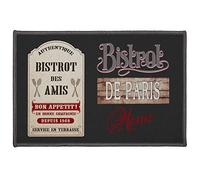 1001KDO POUR LA MAISON Tapis Multi-Usage 40x60cm Bistrot des Amis