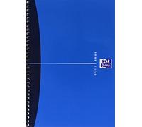 100430228 Oxford Cahier de 80 feuilles à carreaux 4 x 4 90 g Bleu