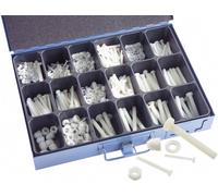 1005 pièces Assortiment de vis en polyamide