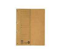 [100551878] ELBA Lot de 50 chemises à oeillets en carton, jaune, classement c...