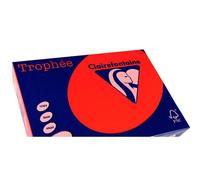Clairefontaine Papier Couleur Trophée Intens A3 Rouge Corail 4 Unité(S)
