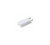 100747 chargeur de téléphones portables intérieur blanc (techly slim usb charger 230v -> 5v/1a white)