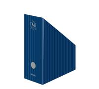 Boîte de classement - HERLITZ - Montana - Carton ondulé - Format A4 - Bleu