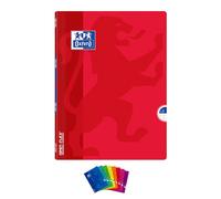 [100902208] Oxford Cahier OPENFLEX agrafé 24 x 32 cm 96p grands carreaux 90g ...