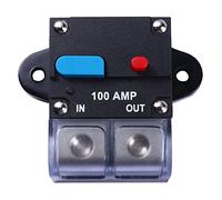 100A 200A 250A 300A Voiture disjoncteur réarmable Auto-récupération fusible Manuel Bouton de réinitialisation disjoncteur fusible Voiture Accessoires (Color : Gold)