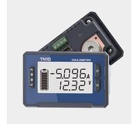 100A Contrôleur de batterie 12V 24V 36V 48V Moniteur de batterie 8-80V Affichage en temps réel de 8 paramètres de batterie tension peut être réglé alarme, pour plusieurs batteries (TN10)