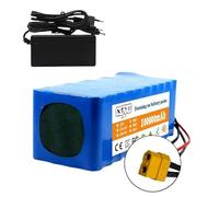 100Ah 36V Lithium Battery Pack, 10S4P 18650 Rechargeable Battery with 30A BMS, Compatible with 750W-1000W Electric Scooter/Bicycle/Mobility Scooter, Replacement for 36V Ebike Battery(XT60)