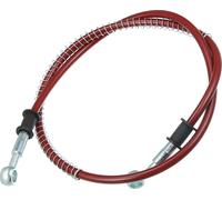100cm 39.37" Moto Tressé Frein Embrayage Huile Tuyau Conduite Tuyau Rouge