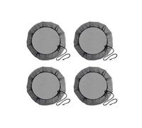 (100CM) 4Pcs Mesh Cover for Rain Bucket with Drawstring Mesh Water Bucket Screen Water Collection Bucket Net Replacement 120CM