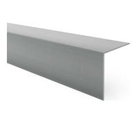 QUEST Cornière PVC Rigide Autoadhésive - Baguette d’Angle de Protection en PVC Dur pour Mur et Rebord - Profilé de Coin, 15x15mm, 100cm, gris foncé