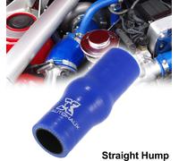 100cm Longueur 25mm Diamètre Interne Voiture Droit Bosse Coupleur Silicone Tuyau Bleu