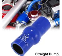 100cm Longueur 28mm Diamètre Interne Voiture Droit Bosse Coupleur Silicone Tuyau Bleu