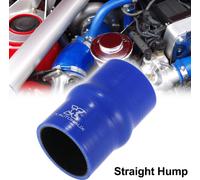 100cm Longueur 54mm Diamètre Interne Voiture Droit Bosse Coupleur Silicone Tuyau Bleu