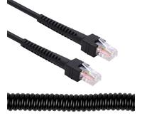 100cm RJ45 Cat6 8P8C UTP Male to Male Expandable Coiled Cable LAN Ethernet Network Patch Cord