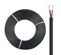 100FT 2/3/4 Core 24 Gauge UL Certification Tinned Copper Core PVC Cable Low Voltage Cable For Transmission Signal & Medical Equipment & Automation Equipment(2C,28AWG)