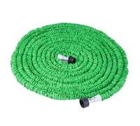 100FT 30m 3 fois Extensible Tuyau de jardin flexible Tuyau d'arrosage avec 7 Modes pistolet de pulvérisation VERT NEUF