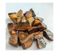 100g 2-4cm Tiger Eye Stone Raw Stone Rough Quartz Crystal Gemstone Stone