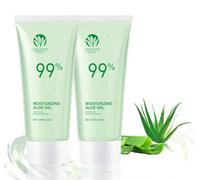 100g Aloe Vera Gel,99% Aloe Vera Pur Hydratant Visage Et Corps Hydratant,Gel Aloè Vera Bio,Crème Naturelle à L'aloe Vera Pour Peaux Sèches,Hydratante Crème Aloè Vera,Crème Hydratante Naturelle (2)