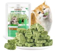 100g Bâton de Dentition d'herbe de Chat, Comestible Collations pour Chats, Friandises pour Chats Lyophilisé de Nettoyeur de Dents