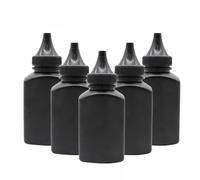 100g Black Toner Powder Recharge Compatible avec LJ2600D LJ2650DN M7600D M7650DF M7650DNF LJ2400 LJ2400L M7400 M7450F(5 Bottle)