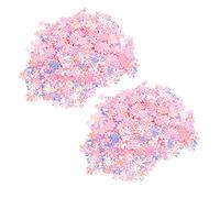 100g Couture Fleur Paillettes Lâche Couleur Paillettes Fleurs Forme avec Trou pour Coudre Bricolage Tissu Décoration