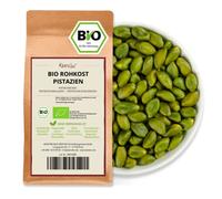 100g de pistaches vertes BIO sans coque ni peau - Pistaches naturelles, décortiquées et non salées