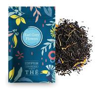 100g de Thé noir à la bergamote - Un basique à déguster tout au long de la journée | Earl Grey Flowers COMPTOIR FRANÇAIS DU THÉ