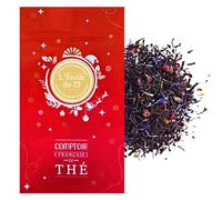 100g de Thé noir de Noël en vrac aux notes de Cerise pour réchauffer les longues journées d'hiver | Etoile du 25 - COMPTOIR FRANÇAIS DU THÉ