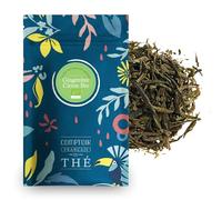 100g de Thé Vert au Gingembre et au Citron - Délicieux Chaud ou Glacé | Gingembre Citron COMPTOIR FRANÇAIS DU THÉ