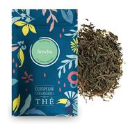 100g de Thé Vert de Chine Sencha - COMPTOIR FRANÇAIS DU THÉ | Thé vert Sencha du Zhejiang - Liqueur jaune or, notes végétales - En vrac, sachet zip refermable