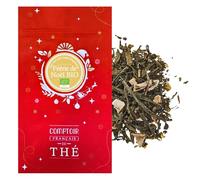 100g de Thé Vert en vrac aux notes d'Orange et de Mandarine | Féérie de Noël - COMPTOIR FRANÇAIS DU THÉ