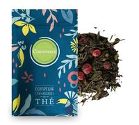 100g de Thé vert Sensha aux saveurs Fruits rouges relevé d’une pointe de Vanille | Connivence COMPTOIR FRANÇAIS DU THÉ