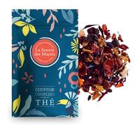 100g d'Infusion aux arômes de Pomme, Fraise et Kiwi Chaude ou Glacée | La Source Des Maoris COMPTOIR FRANÇAIS DU THÉ