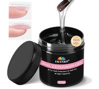 100g Gel d'extension d'ongles, EBANKU gel de construction transparent grande contenance, durcisseur UV longue durée pour pose d'ongles à faire soi-même, pour débutants et professionnels