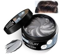 100g Matte Clay,Pommade Coiffante Clay,Argile Capillaire Mate à Faible Brillance,Cire Cheveux Homme à l'Argile,Cire Coiffante à l'Argile Clay,Tenue Forte,à l'Argile pour Tous Types de Cheveux