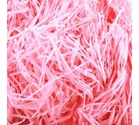 100g Papier Crépon Rose Déchiqueté pour Remplissage de Paniers Cadeaux et de Boîtes Cadeaux Papier Crépon Raphia de Boîtes Cadeaux Anniversaires Mariages Décoration D'emballage Cadeau