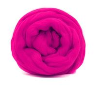 100G Prune Rouge Laine a Feutrer Mérinos - 24 Options Pour Kit de Feutrage à L'aiguille - 19 Microns Rapide à Feutrer