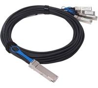 100G QSFP28 to 4X 25G SFP28 Breakout DAC Passive Direct Attach Copper Twinax Cable for Cisco QSFP-4SFP25G-CU3M, Ubiquiti, Arista, Supermicro and More, 3-Meter(9.9ft)