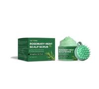 100g romarin menthe cuir chevelu gommage nettoyage en profondeur rafraîchissant contrôle de l'huile shampooing au romarin SHAMPOING