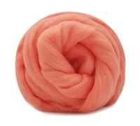 100G Rouge Corail Laine a Feutrer Mérinos - 24 Options Pour Kit de Feutrage à L'aiguille - 19 Microns Rapide à Feutrer