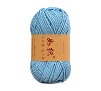 100g Soft Cotton Crochet Yarn Light Weight Hollow Knitting For Weaving Scarves Hat Bag Blankets Crafting Project Hollow Cotton Crochet