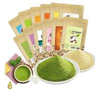 100g Variété de Thé aux Herbes Chine Original Thé Parfumé Bon Thé Naturel Organique Thé aux Fleurs Aliments Verts sans Additifs Thé aux Herbes (Jus Vert d'orge)