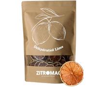 100gr Citron Vert séché pour Les Cocktails Fruits secs sans Sucre pour Cocktail Décoration, Confiserie, Noël, Boissons Tranche de Citron Vert séché 100% Naturel sans Additifs
