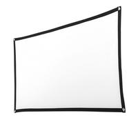 100inch Projecteur HD écran 16: 9 Home Cinéma Théâtre Projection Screen Portable projecteur 136