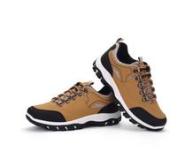 100junzidao Bottes de Randonnée Couple Grandes Tailles Chaussures de Voyage Randonnée Imperméables Légères Respirantes Confort Longue Distance Semelle Extérieure Caoutchouc Anti-Dérapante