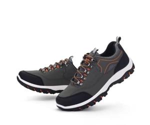 100junzidao Bottes de Randonnée Couple Grandes Tailles Chaussures de Voyage Randonnée Imperméables Légères Respirantes Confort Longue Distance Semelle Extérieure Caoutchouc Anti-Dérapante